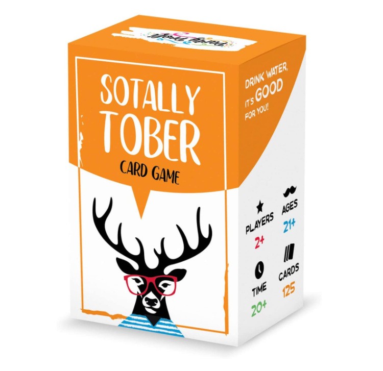 Sotally Tober – Engelskt Dryckesspel för Vuxna | Roligt Partyspel med Kort