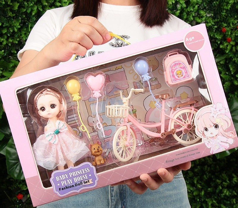 Prinsessdocka i Lyxig Gåvobox – Den Perfekta Presenten för Små Drömmare