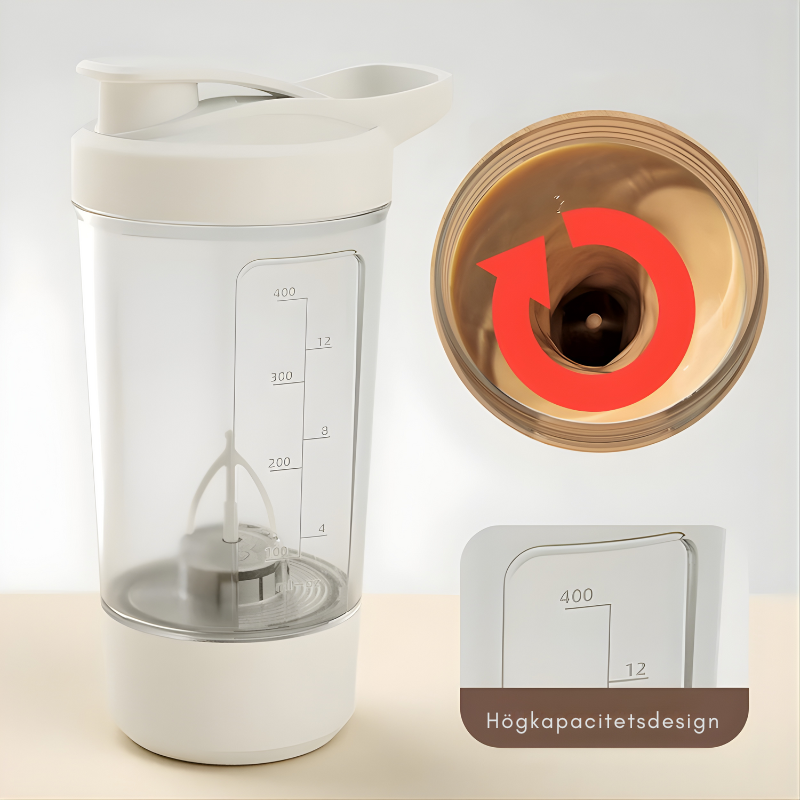 400 ml Elektrisk Shaker – Automatisk Proteinmixer