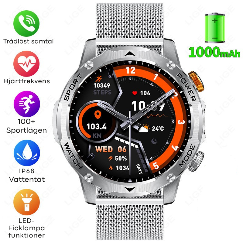 Multifunktionell Smart sport klocka