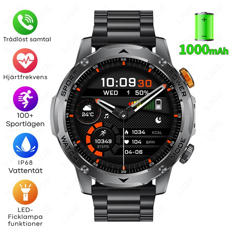 Multifunktionell Smart sport klocka