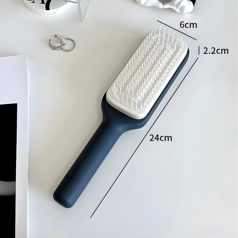 4-i-1 Självrengörande Hårborste